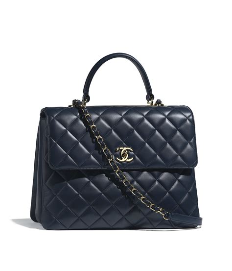 chanel bag 8381134|Mini flap bag with top handle, Lambskin & lacquered metal.